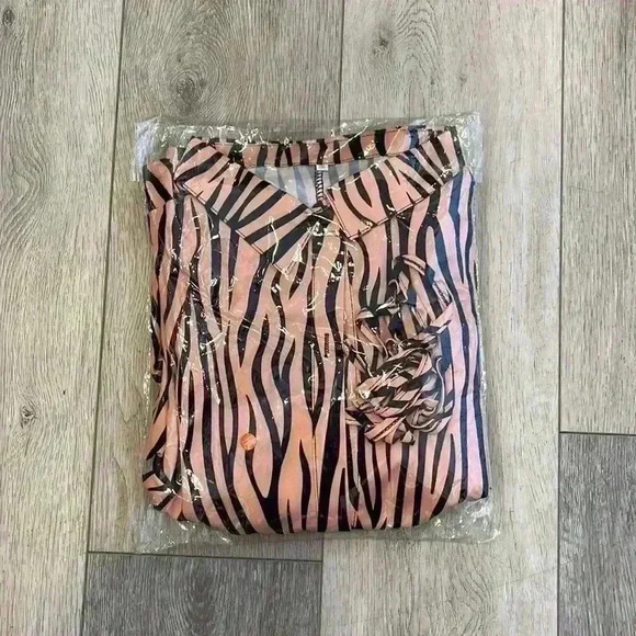 3XL zebra printed jumpsuit - Picture 6 of 9